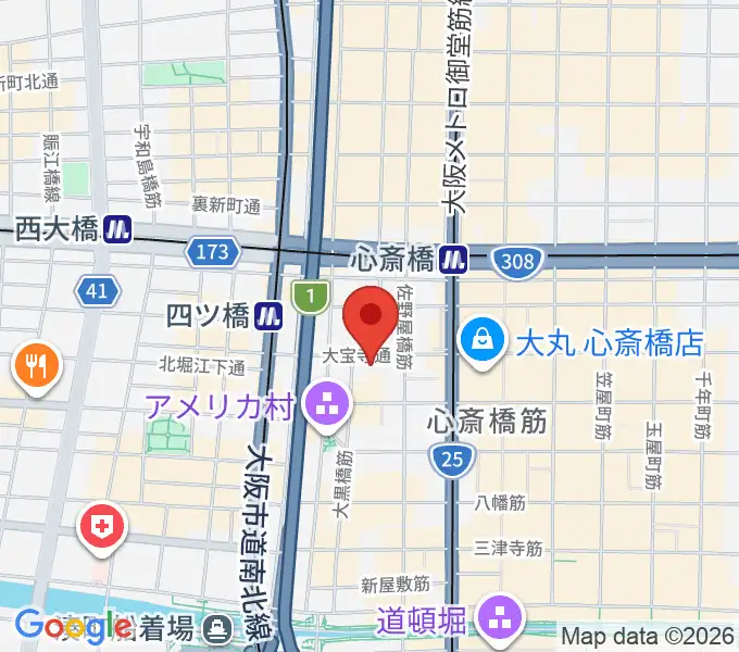 VINYL CHAMBERの地図