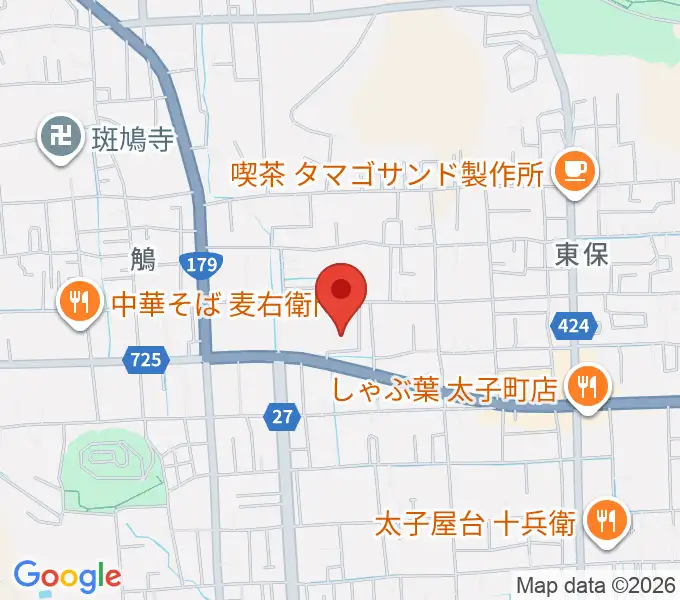 丸尾建築あすかホールの地図