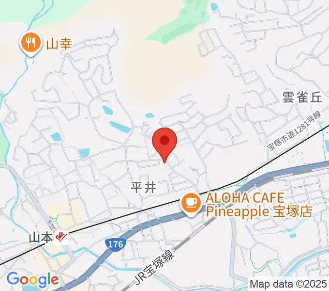 ヴァイオリン教室ゆみこせんせいの地図