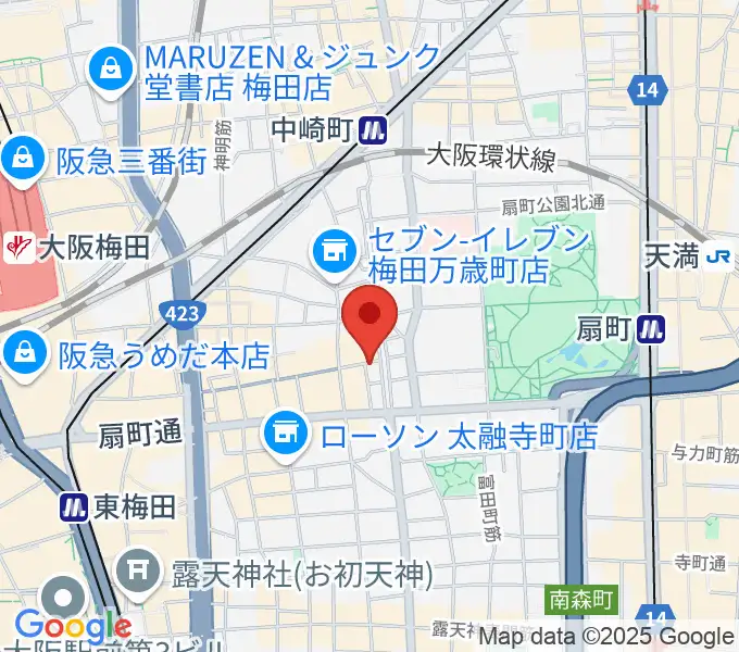 スマイルレコードの地図