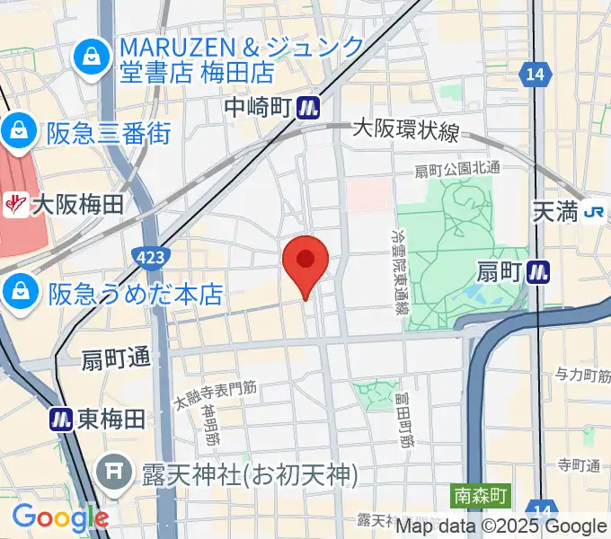 スマイルレコードの地図