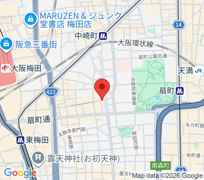 スマイルレコードの地図