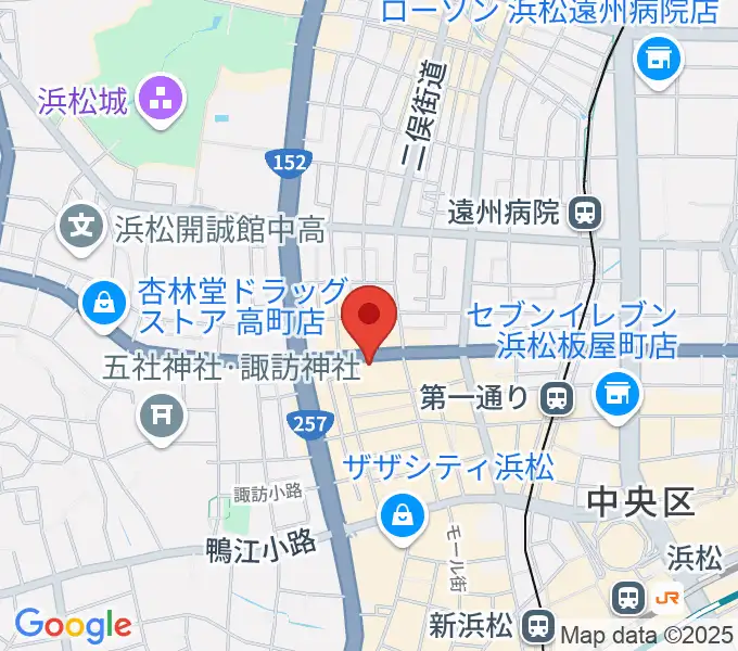 sone recordsの地図
