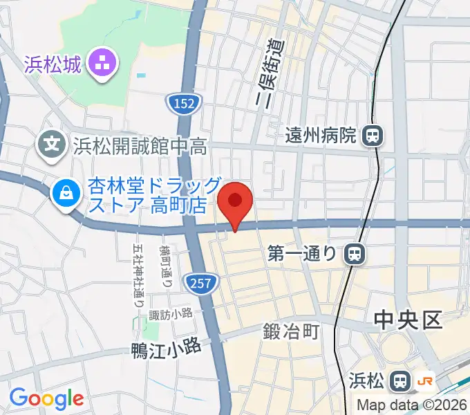 sone recordsの地図