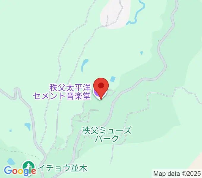 埼玉トヨペット秩父グリーンミューズパークの地図