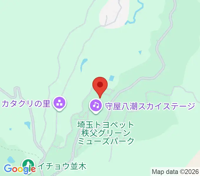 埼玉トヨペット秩父グリーンミューズパークの地図