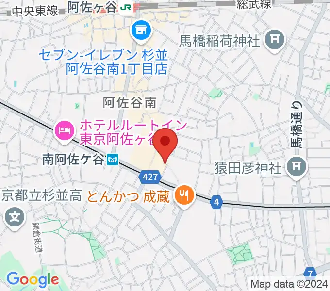 LAST GUITAR（ラストギター）の地図