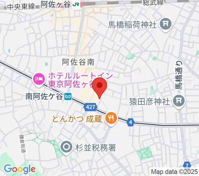 LAST GUITAR（ラストギター）の地図