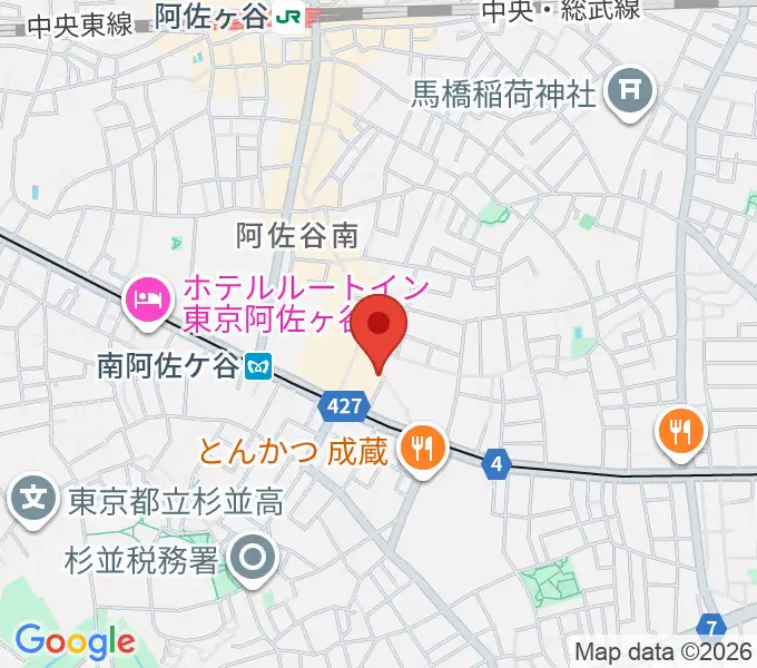 LAST GUITAR（ラストギター）の地図