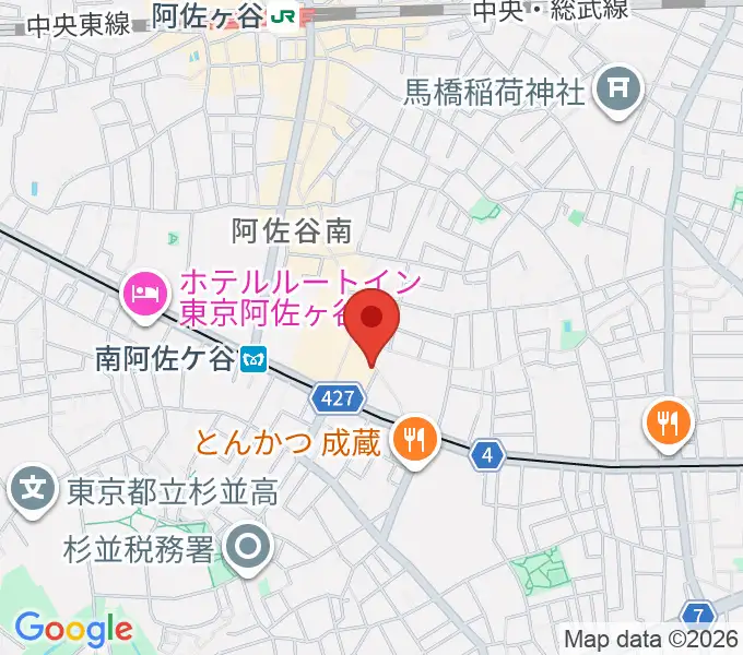 LAST GUITAR(ラストギター)の地図
