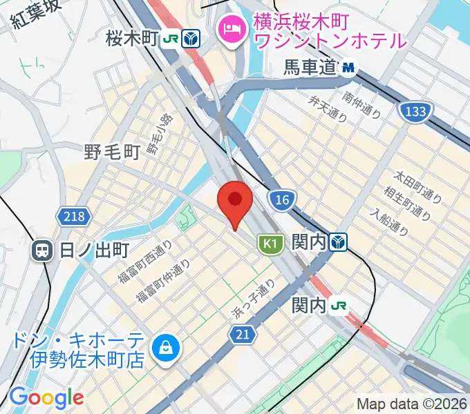 yoshidamachi Lilyの地図