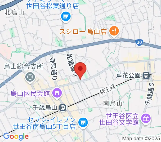 クレッシェレ音楽教室 千歳烏山校の地図