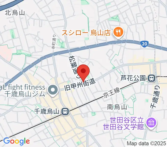 クレッシェレ音楽教室 千歳烏山校の地図