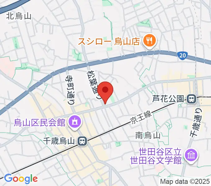 クレッシェレ音楽教室 千歳烏山校の地図