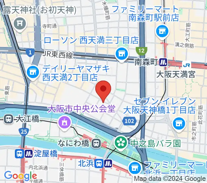 パストラーレの地図