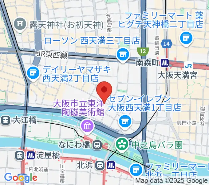 パストラーレの地図