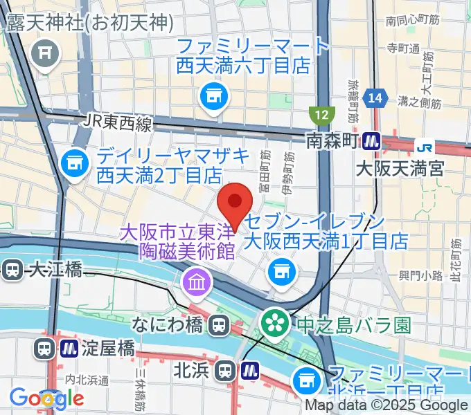 パストラーレの地図
