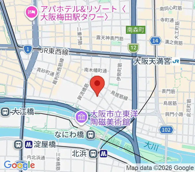 パストラーレの地図