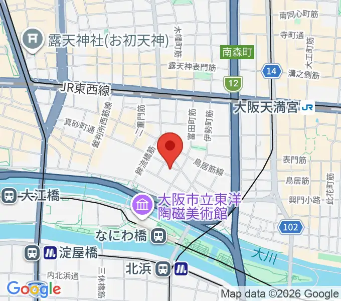 パストラーレの地図