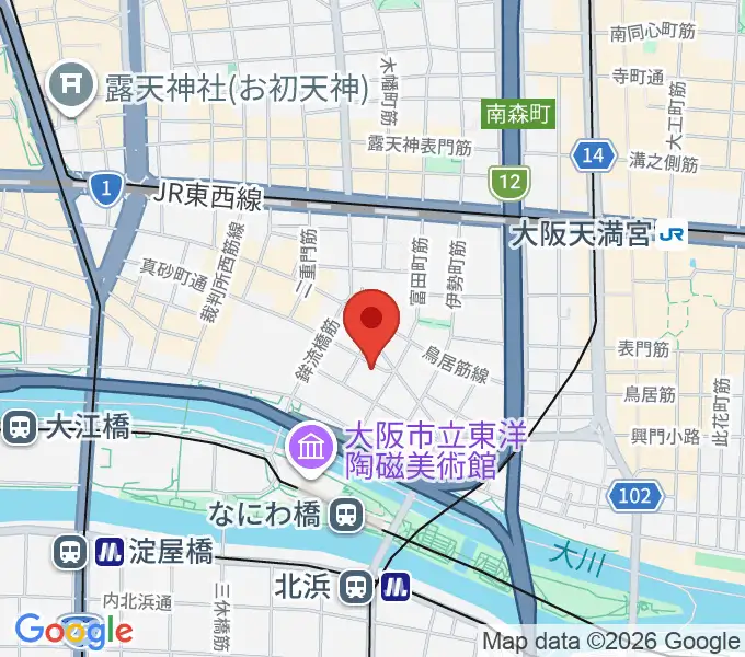パストラーレの地図