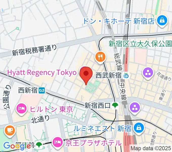 ダブストアレコードマートの地図