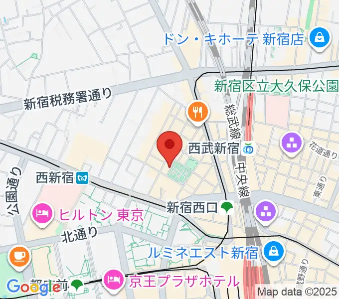 ダブストアレコードマートの地図