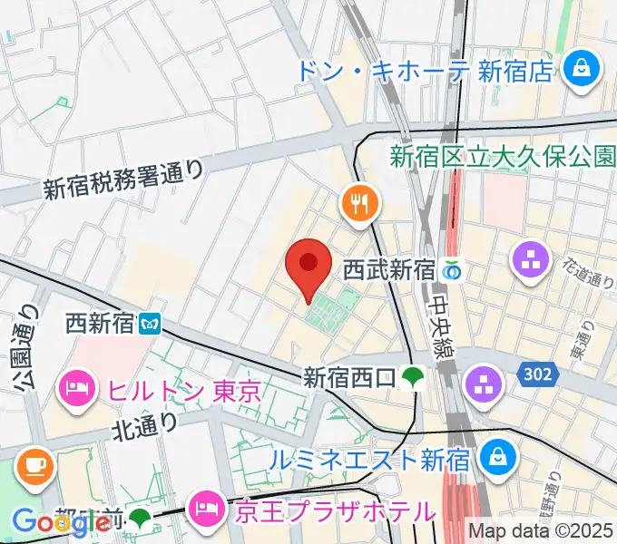 ダブストアレコードマートの地図