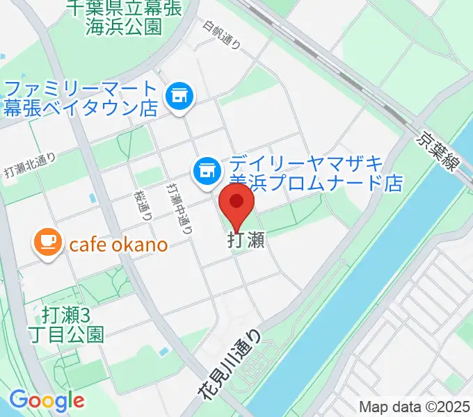 幕張ベイタウン・コア 打瀬公民館の地図