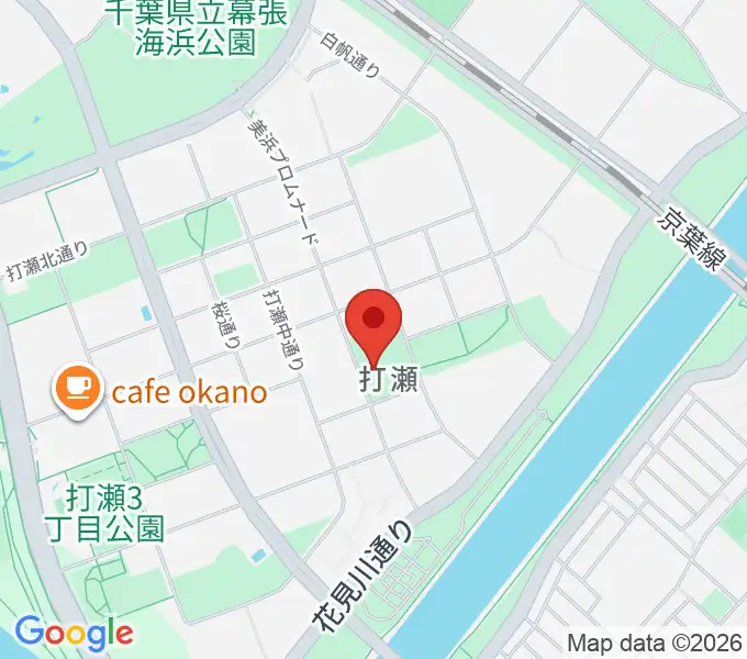 幕張ベイタウン・コア 打瀬公民館の地図