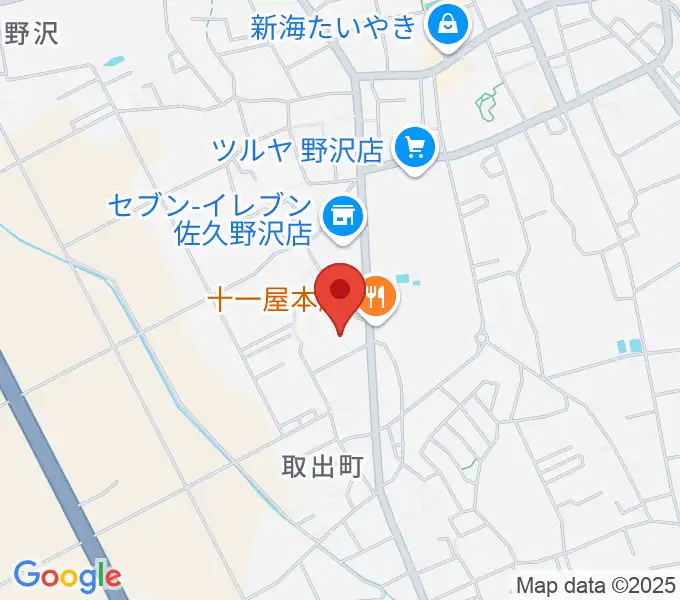 佐久市生涯学習センター野沢会館の地図