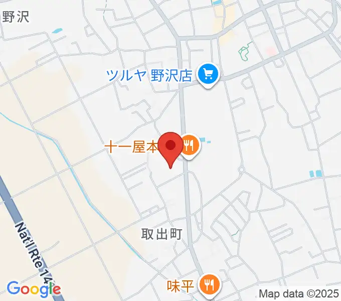 佐久市生涯学習センター野沢会館の地図