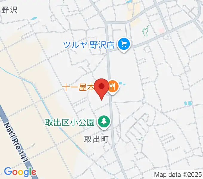佐久市生涯学習センター野沢会館の地図