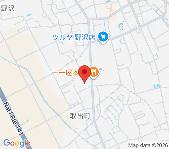 佐久市生涯学習センター野沢会館の地図
