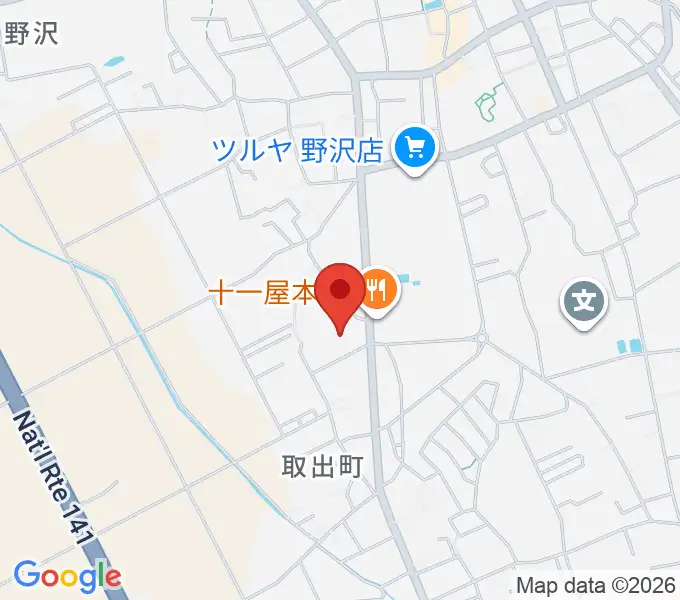 佐久市生涯学習センター野沢会館の地図