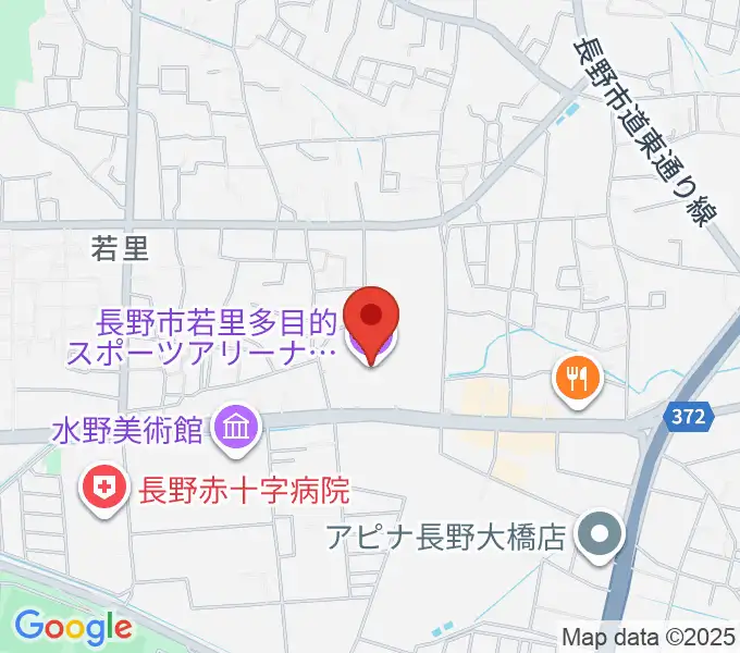長野ビッグハットの地図