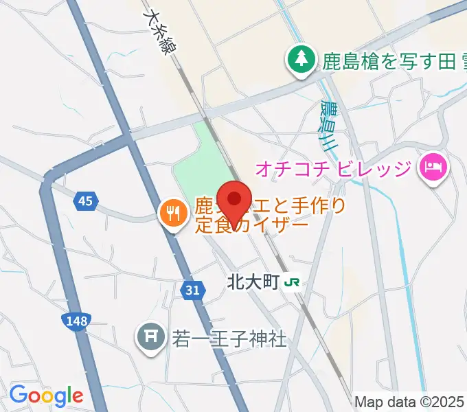 大町市文化会館エコーホールの地図