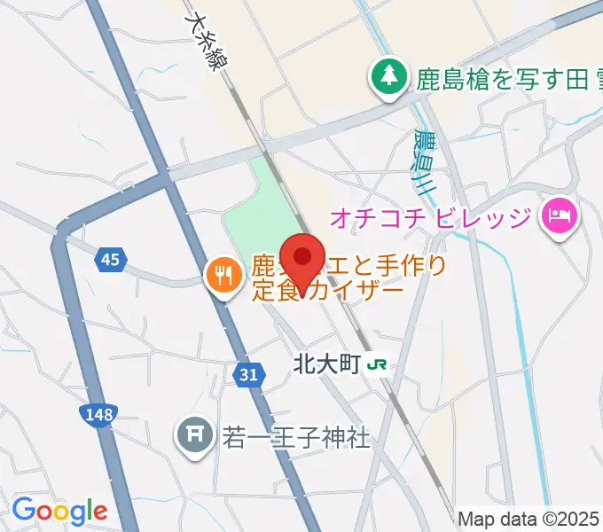 大町市文化会館エコーホールの地図