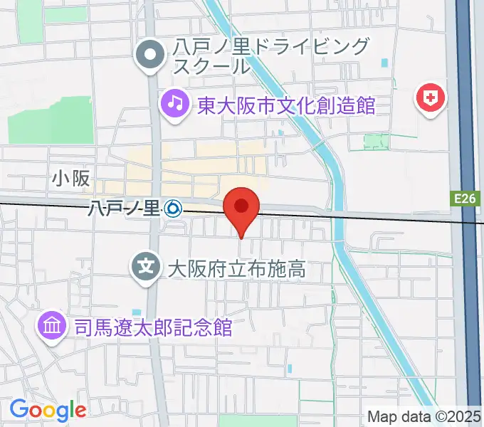 バー蓄音機の地図
