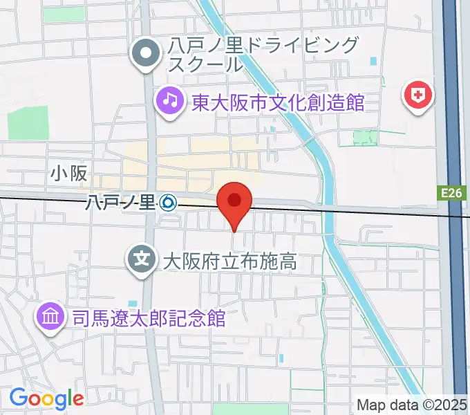 バー蓄音機の地図