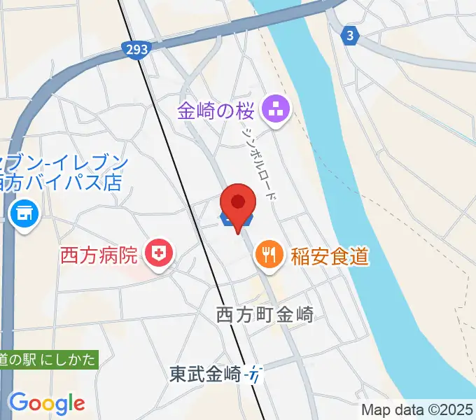 西方音楽院の地図