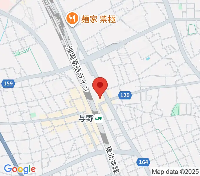 GalleryシャインEASTの地図