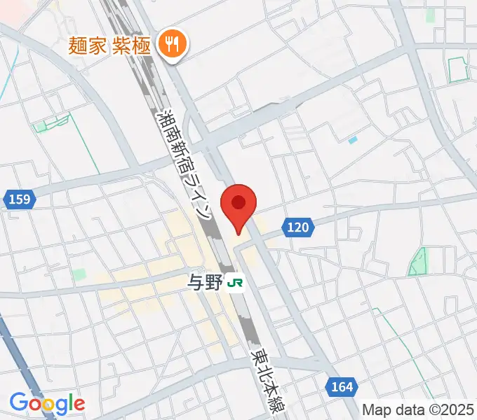 GalleryシャインEASTの地図