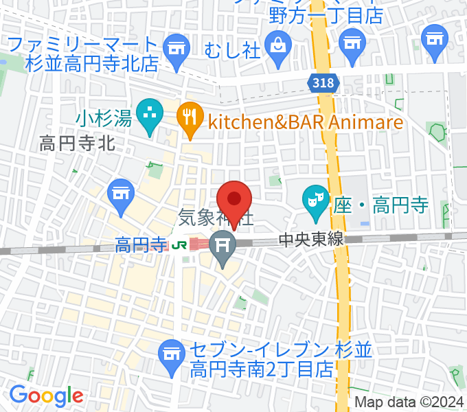 Live Music JIROKICHIの場所