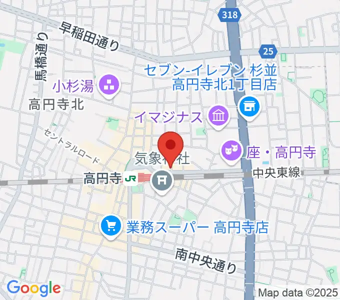 JIROKICHIの地図