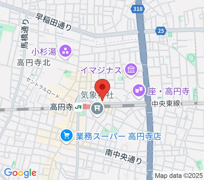 JIROKICHIの地図