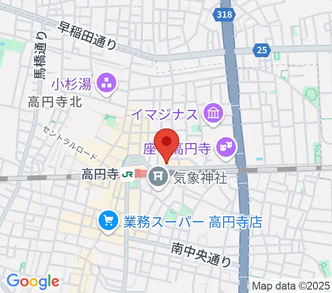 JIROKICHIの地図