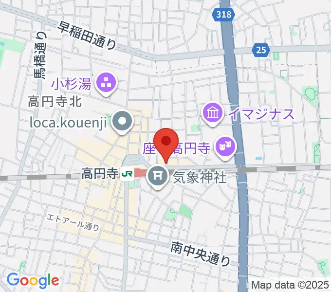 JIROKICHIの地図