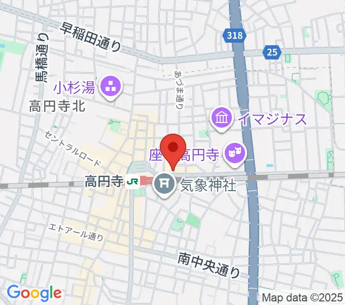 JIROKICHIの地図
