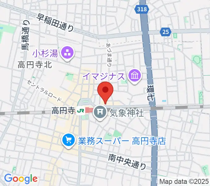 JIROKICHIの地図