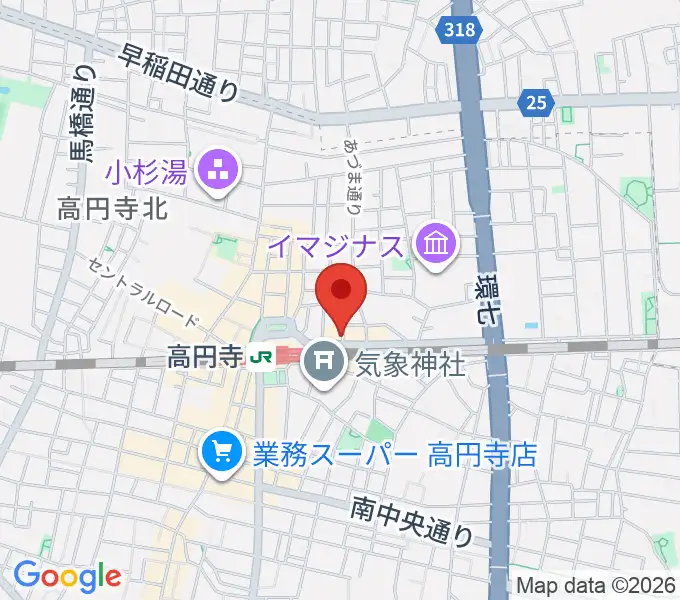 JIROKICHIの地図